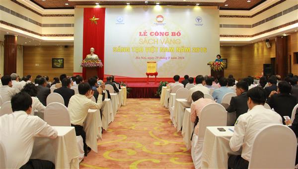Vietnam Innovation Golden Book 2016 makes its debut