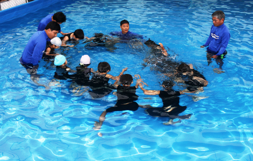 Tổ chức Swim Việt Nam tiếp tục tài trợ các dự án về bơi lội cho giáo viên và học sinh tỉnh Quảng Nam