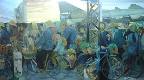 Fine-art exhibition on 30 years of Vietnam’s renewal