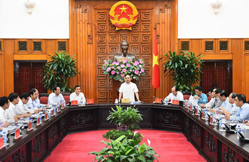Prime Minister works with leaders from Quang Nam, Da Nang