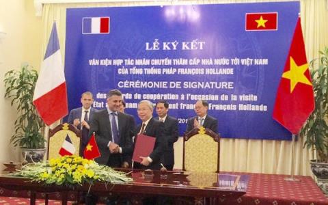 Foro empresarial Francia-Vietnam en Ciudad Ho Chi Minh