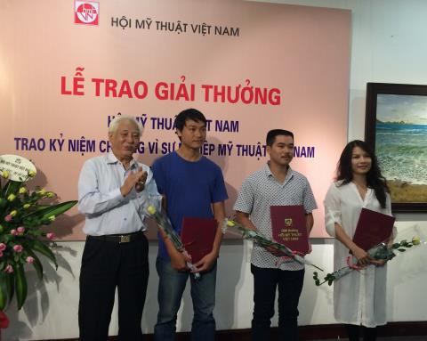 Trao giải thưởng Hội Mỹ thuật Việt Nam năm 2016 cho 4 tác phẩm xuất sắc