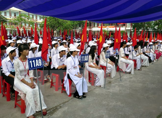 Nguyên CTN Trương Tấn Sang dự lễ khai giảng tại Trường phổ thông Duy Tân-Phú Yên