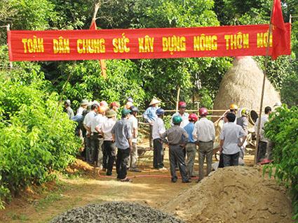 Vinh Linh leads Quang Tri province in new rural development