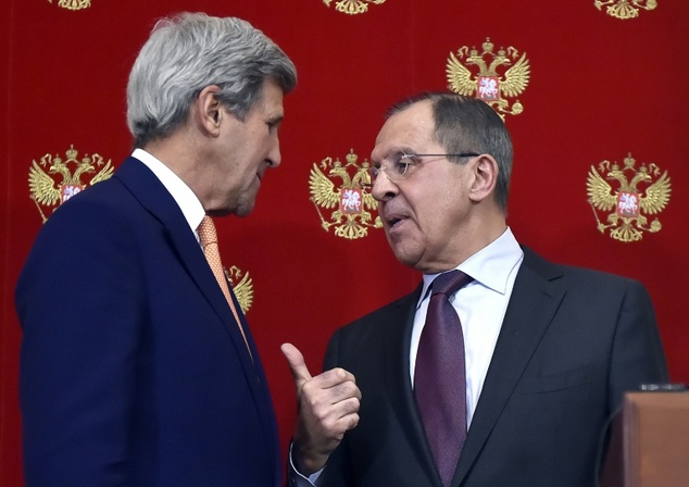 Lavrov, Kerry hold phone talks on Syria ceasefire