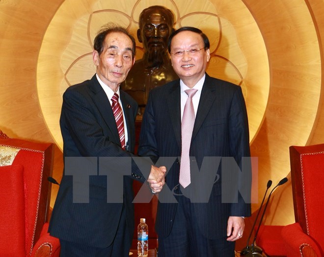 Politburo member welcomes Japanese Upper House leader