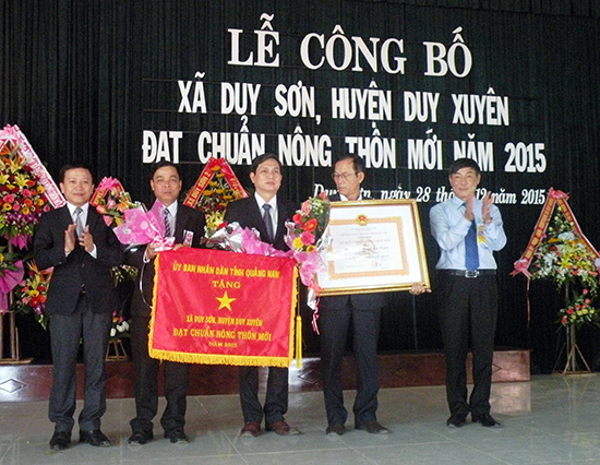 New rural development in Duy Son commune, Quang Nam province