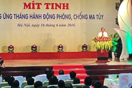 Action month of drug prevention and control launched