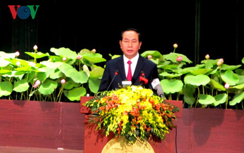 President Tran Dai Quang urges HCM City to further develop