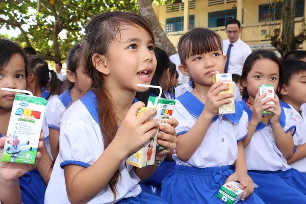 Milk support helps Vietnam’s children to stand tall