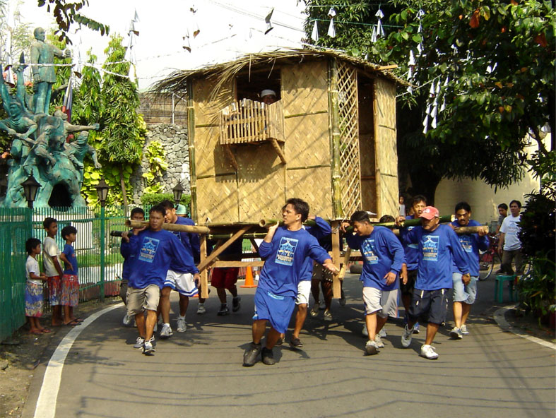 Bayanihan House Moving Tradition Of The Philippines