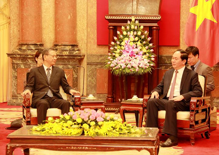 президент вьетнама чан даи куанг принял послов россии и японии hinh 1