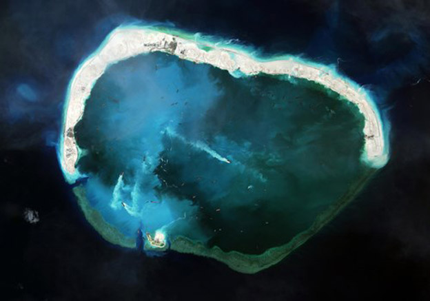 незаконно созданные китаем искусственные острова в восточном море серьезно угрожают экологии hinh 0