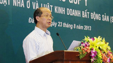 El vice ministro de Construcción, Nguyen Tran Nam El vice ministro de Construcción, Nguyen Tran Nam