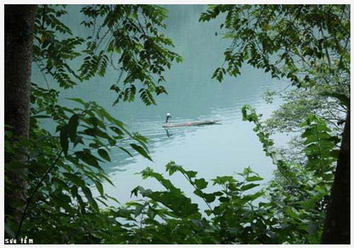 pemandangan alam danau ba be di provinsi bac kan hình 0 pemandangan alam danau ba be di provinsi bac kan hinh 0
