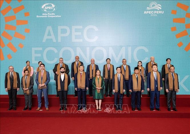 APEC 2024：梁强会见各成员经济体领导人